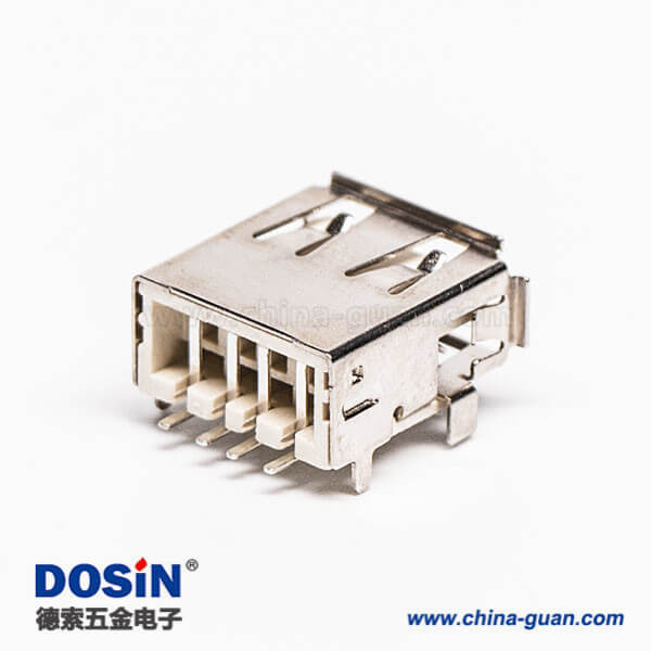 弯头usb母头type a型连接器四脚插板弯头 弯头usb母头type a型连接器四脚插板弯头