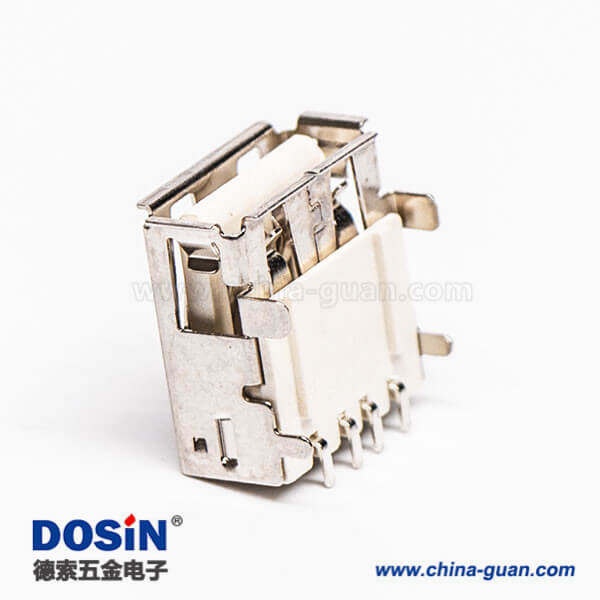 弯头usb母头type a型连接器四脚插板弯头 弯头usb母头type a型连接器四脚插板弯头