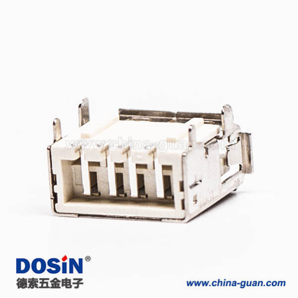 弯头usb母头type a型连接器四脚插板弯头 弯头usb母头type a型连接器四脚插板弯头