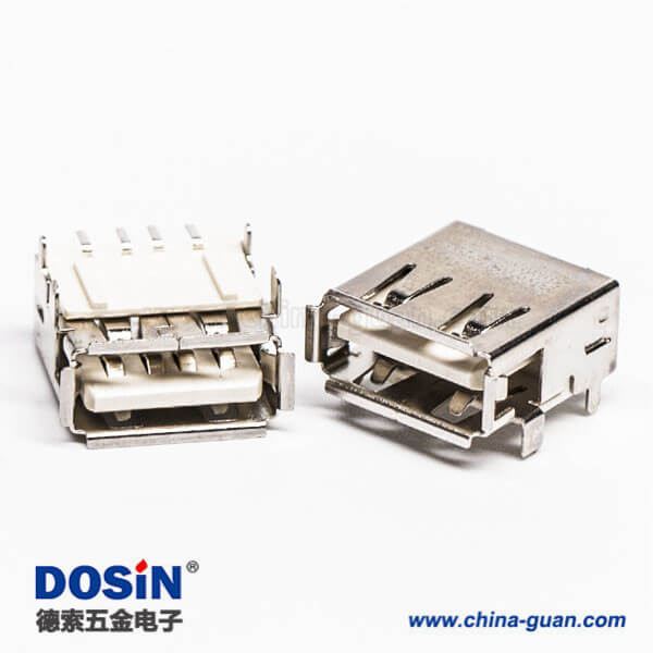 弯头usb母头type a型连接器四脚插板弯头 弯头usb母头type a型连接器四脚插板弯头