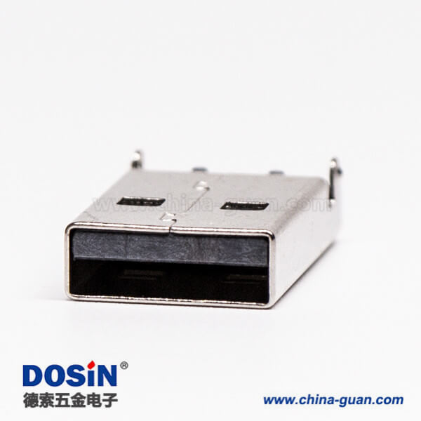 usb2.0沉板封装公头弯式SMT沉板两脚接板 usb2.0沉板封装公头弯式SMT沉板两脚接板