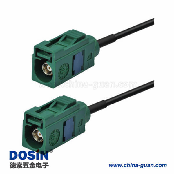 汽车收音机天线延长线直式Fakra E型母转母连接器接线20英尺 汽车收音机天线延长线直式Fakra E型母转母连接器接线20英尺