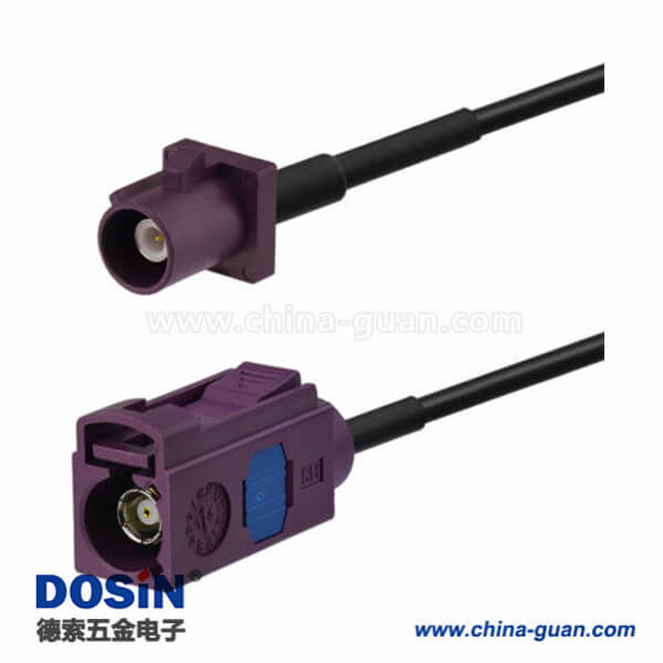 车载天线延长线Fakra D型公转母直式天线1米 车载天线延长线Fakra D型公转母直式天线1米