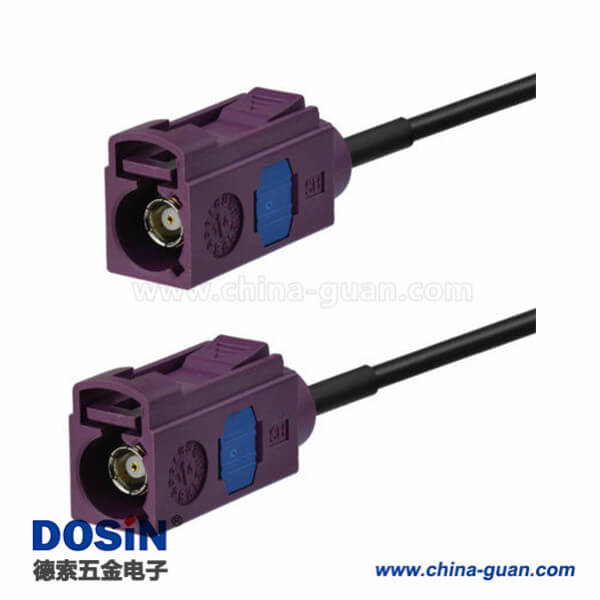 汽车车载天线4G LTE GSM直式Fakra 延伸线母转母5m 汽车车载天线4G LTE GSM直式Fakra 延伸线母转母5m