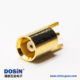 mcx插座母头连接器180度插板接PCB板