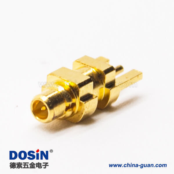 mmcx公头直式连接器贴板式接PCB板镀金 mmcx公头直式连接器贴板式接PCB板镀金