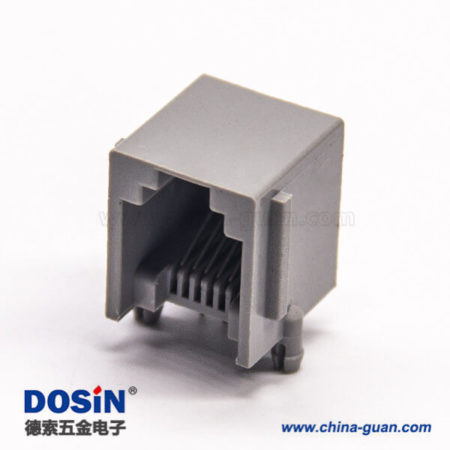 RJ12连接器_RJ12水晶头_RJ12接口厂家 - 德索五金电子