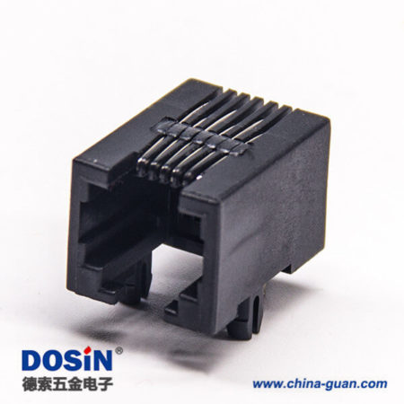 RJ12连接器_RJ12水晶头_RJ12接口厂家 - 德索五金电子
