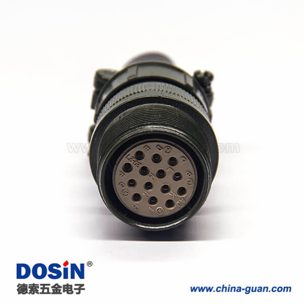 MS3101A20-27S圆形连接器14芯直式插头