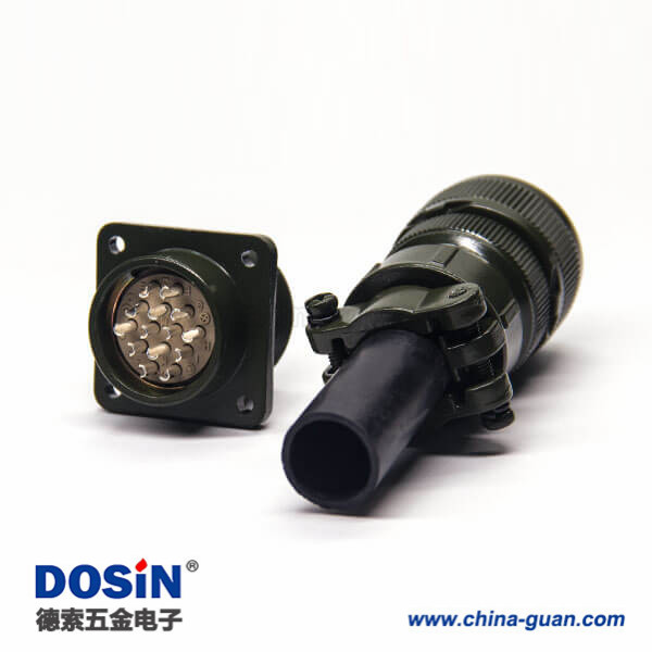 MS3106A20-17S 动力工防连接器14芯直式插头