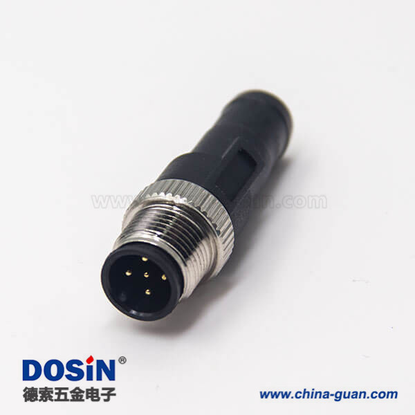 m12公头 5芯负载连接器 m12公头 5芯负载连接器