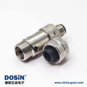 m12全金属连接器 m12全金属连接器