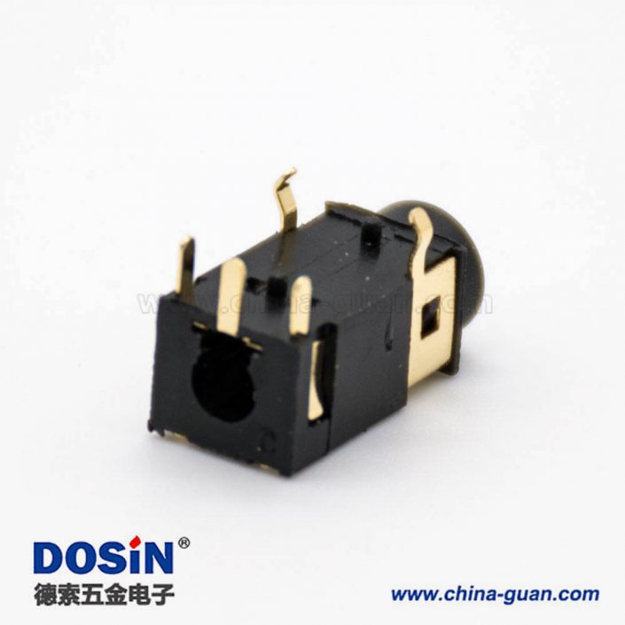 DC耳机插座6.0*3.6mm弯式插孔不带屏蔽母头贴片焊接电源连接器 DC耳机插座6.0*3.6mm弯式插孔不带屏蔽母头贴片焊接电源连接器