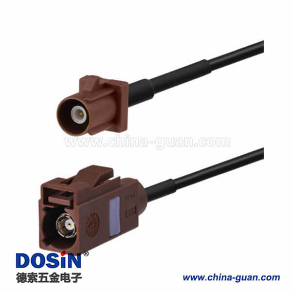 延长天线Fakra F型车用棕色公转母直式50厘米 延长天线Fakra F型车用棕色公转母直式50厘米