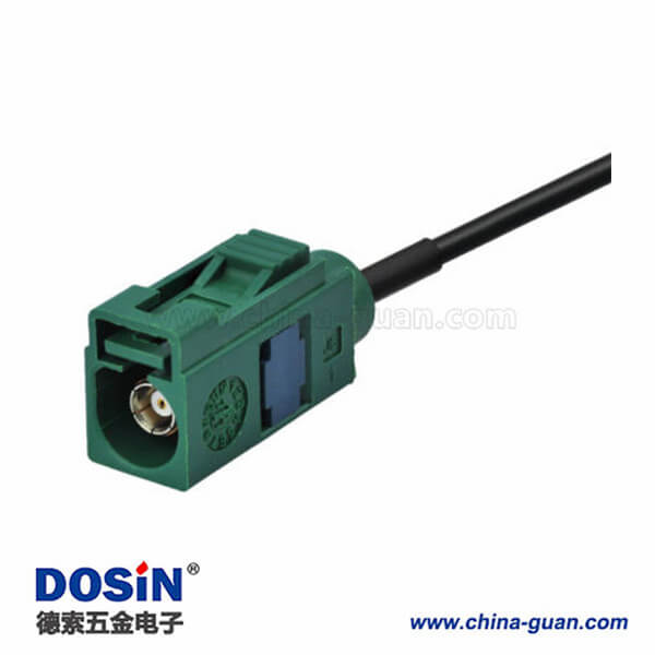 Fakra天线E型直式公转母车载延长线1米 Fakra天线E型直式公转母车载延长线1米