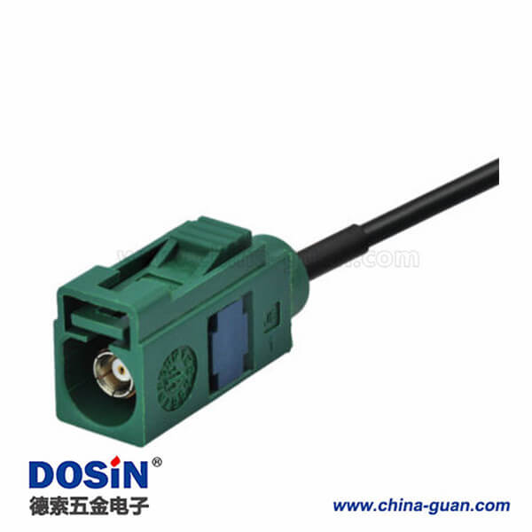 Fakra同轴线E型母转母车载立体声收音机天线延长线10英尺 Fakra同轴线E型母转母车载立体声收音机天线延长线10英尺