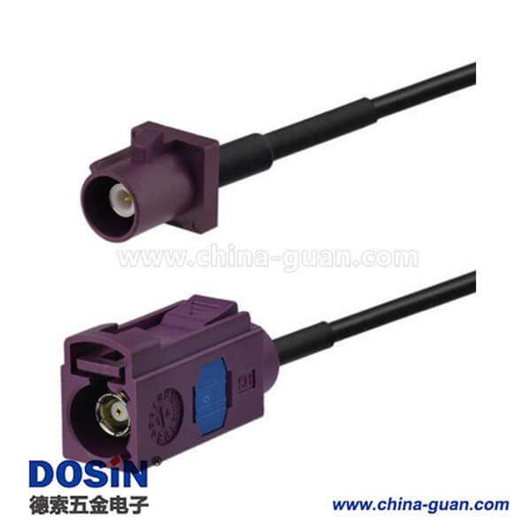 公转母Fakra D型直式4G LTE 3G UMTS GSM车载天线连接器延长线2米 公转母Fakra D型直式4G LTE 3G UMTS GSM车载天线连接器延长线2米