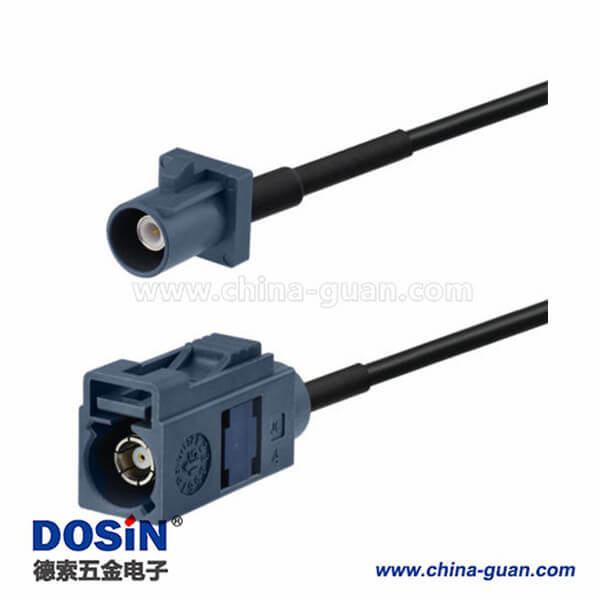 Fakra 公头转母头G型直式汽车天线延长线5米 Fakra 公头转母头G型直式汽车天线延长线5米