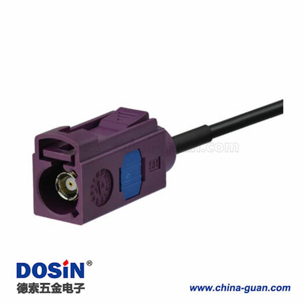 Fakra-D型介面车辆远程资讯处理天线连接器接线5米 4G LTE 3G UMTS GSM Fakra-D型介面车辆远程资讯处理天线连接器接线5米 4G LTE 3G UMTS GSM