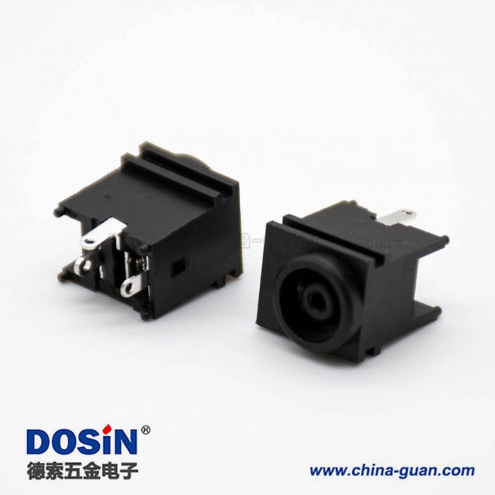 防水电源插座插孔母头贴片焊接7.0*1.4mm不带屏蔽直式 防水电源插座插孔母头贴片焊接7.0*1.4mm不带屏蔽直式