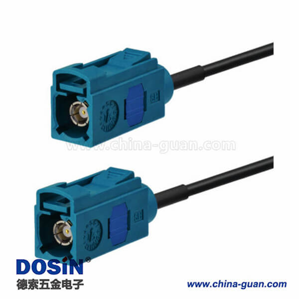 车用Fakra通用汽车天线直式Fakra Z母头对母头接线10英尺 车用Fakra通用汽车天线直式Fakra Z母头对母头接线10英尺