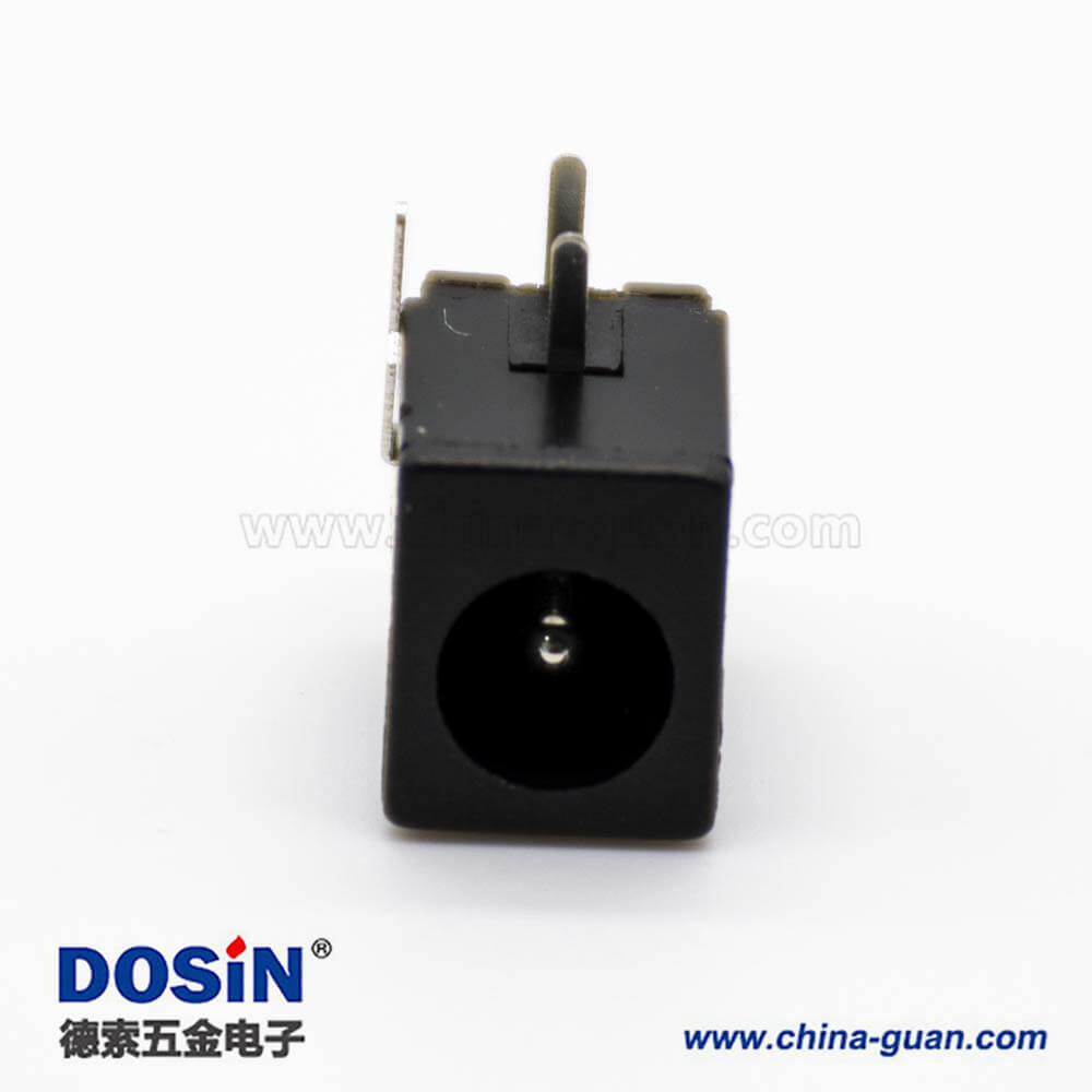 充电器DC电源插座插孔贴片公头焊接弯式不带屏蔽5.5*2.5mm连接器 充电器DC电源插座插孔贴片公头焊接弯式不带屏蔽5.5*2.5mm连接器