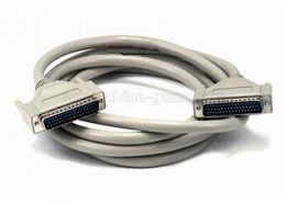 HDB电线78针直公头转直公头工业延长线1米