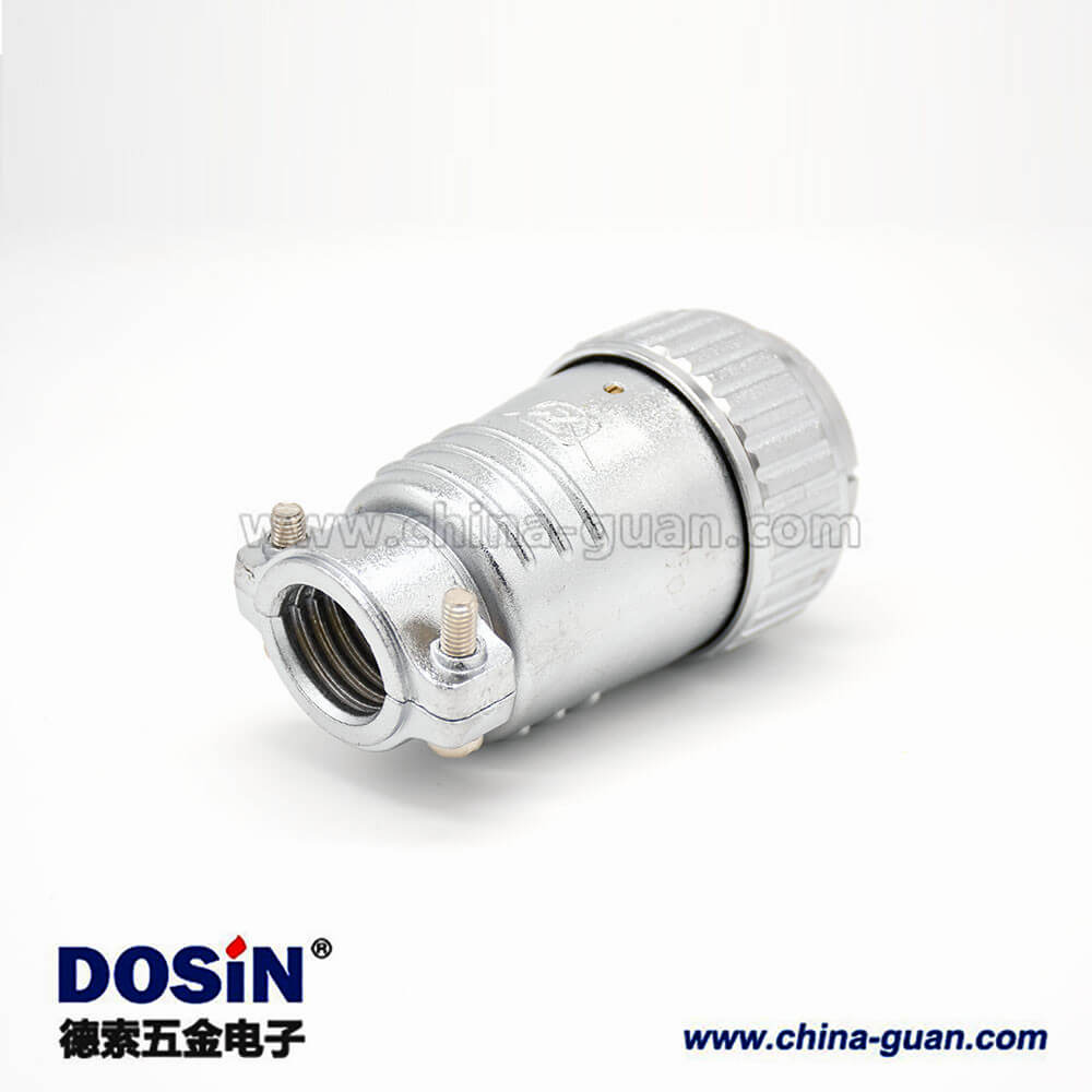 20芯插头 P40公头直式接线插头 20芯插头 P40公头直式接线插头