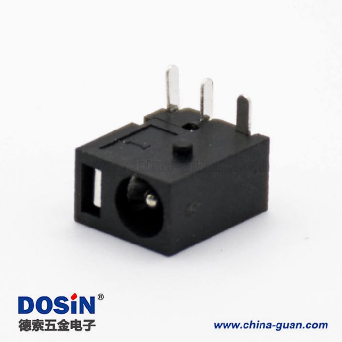 贴片DC插座插孔公头不带屏蔽贴片焊接弯式连接器 贴片DC插座插孔公头不带屏蔽贴片焊接弯式连接器