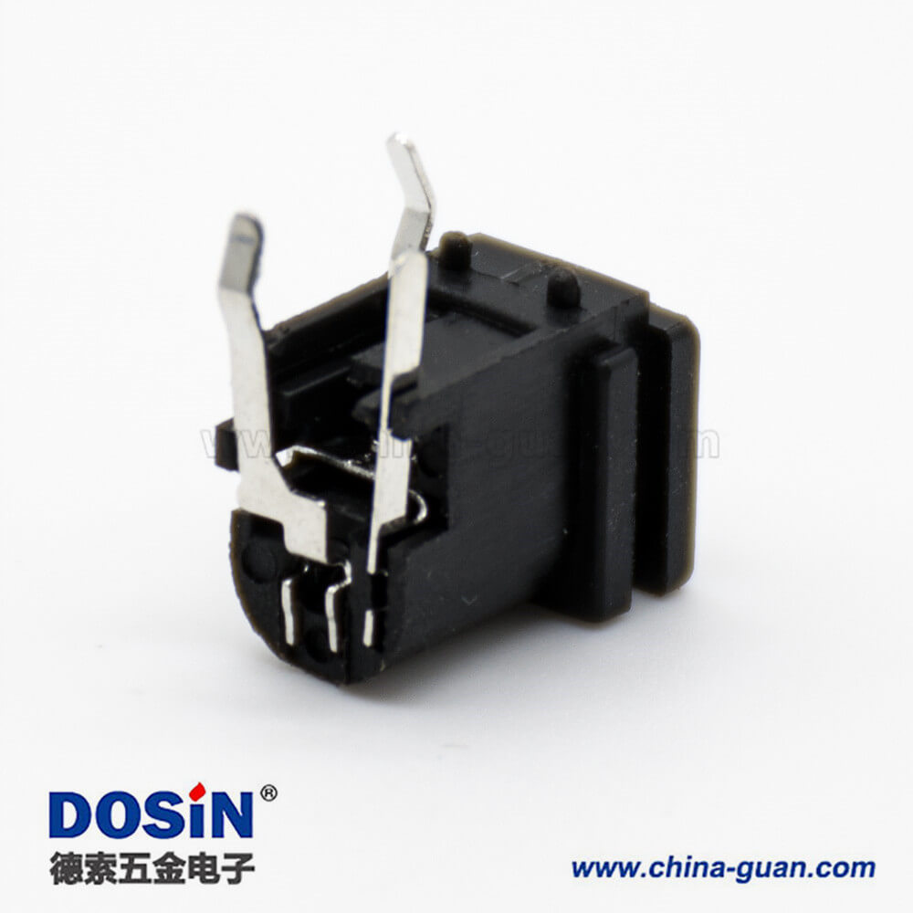 DC插座3脚立式公插孔贴片焊接弯式4.4*1.65不带屏蔽电源连接器 DC插座3脚立式公插孔贴片焊接弯式4.4*1.65不带屏蔽电源连接器