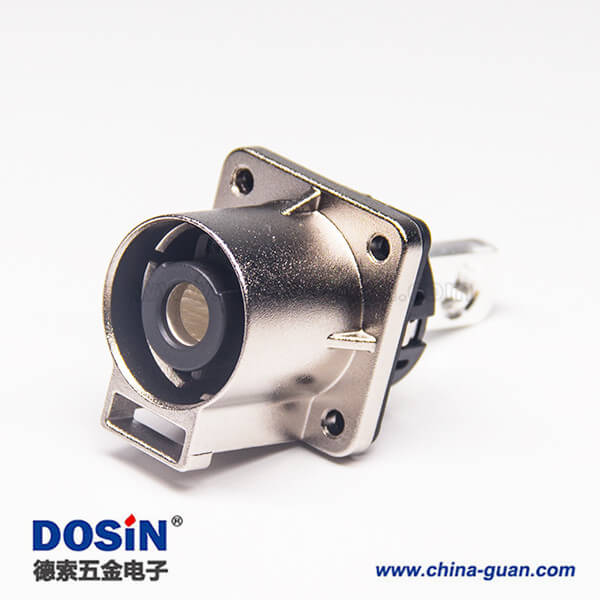 高压单芯连接器金属电流200A直式互锁插座连接器 高压单芯连接器金属电流200A直式互锁插座连接器