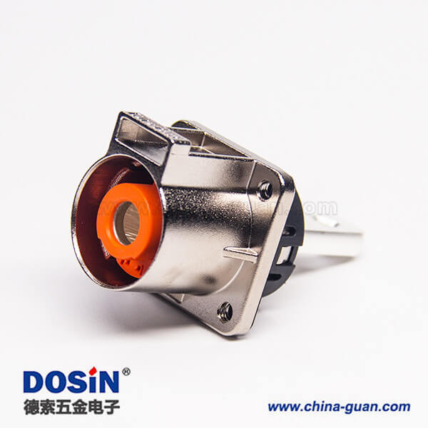 耐高压连接器金属单芯互锁直式插座电流200A 耐高压连接器金属单芯互锁直式插座电流200A