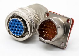 Y11P连接器插头&插座卡口连接直式公母对接19芯14壳体号焊杯接线面板安装