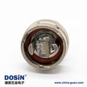 YW圆形连接器RJ-45内置接口类型卡口连接公母对接插头接线焊接插座面板安装焊接 YW圆形连接器RJ-45内置接口类型卡口连接公母对接插头接线焊接插座面板安装焊接