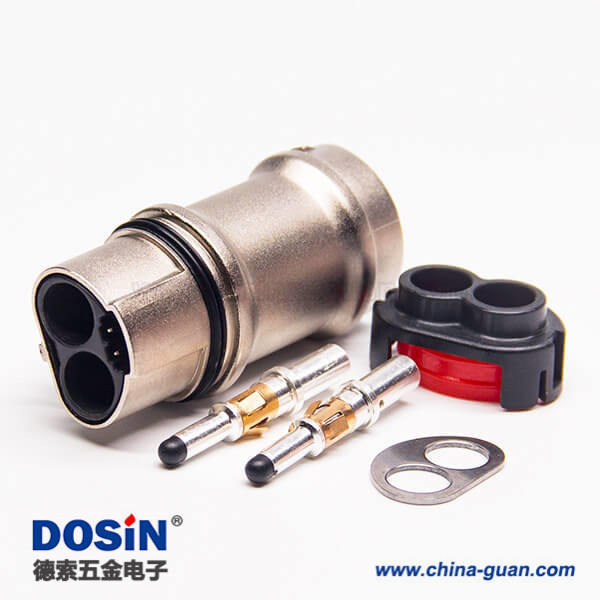 NI1-1-S036-2AYN-CO5 两芯3.6直头金属连接器插头-2