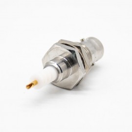 1 SHV接头前锁公头直式面板安装焊线连接器