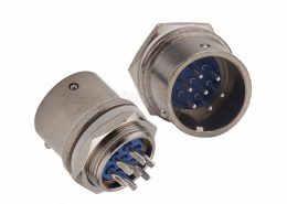 XS16 7芯航空插座圆形电连接器