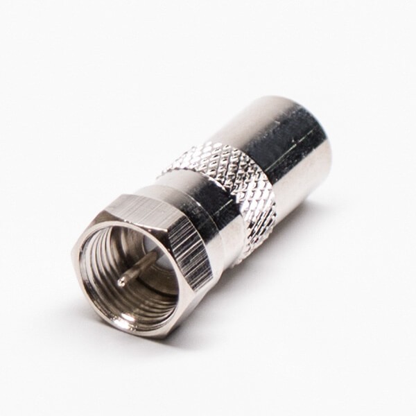 2 F公转PAL公公转公转接头直式同轴连接器镀镍