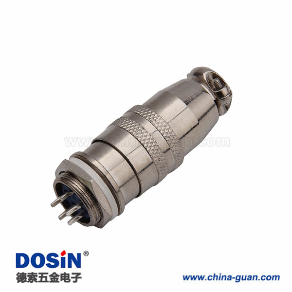 207 航空插头插座XS16 5芯公母套装圆形电连接器