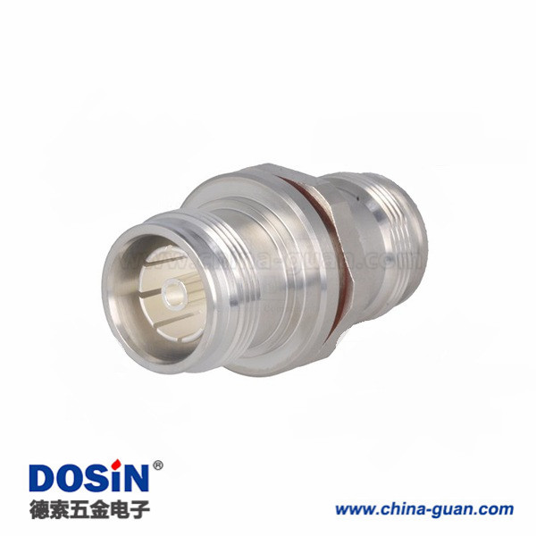 3 4.3-10螺纹直式连接器用于面板安装直螺纹连接