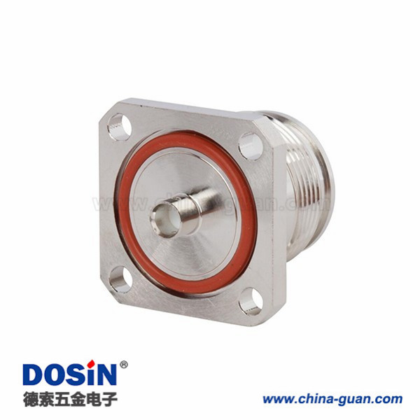 4310-connector-straight-jack-waterproof-141-semi-rigid-4-hole-flange(2) 直式4.3 10接头四孔法兰半刚性低PIM设计接.141"线