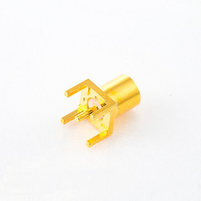8(8元) MCX接头焊接母直式插孔铜镀金50Ω