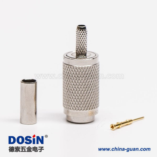 din-1023-connector-straight-male-crimp-type-for-cable-rg316-rg174(1) DIN接头直式公头压接射频同轴连接器接RG316-RG174线缆