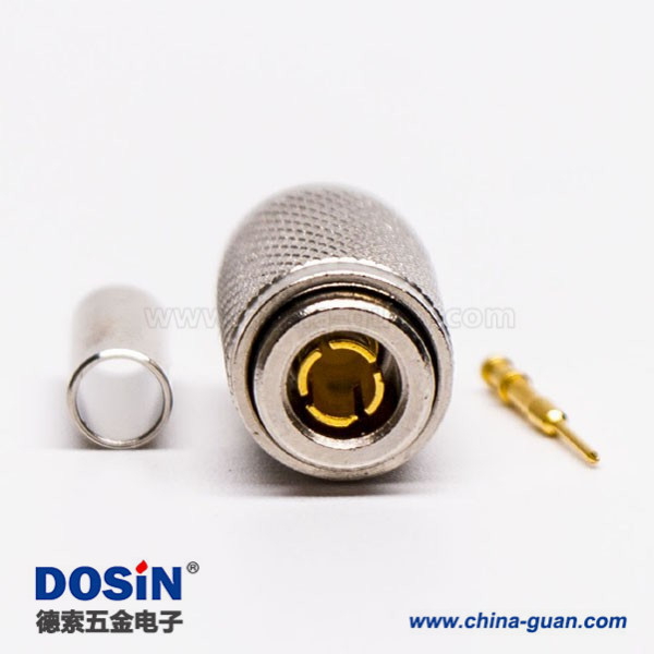 din-1023-connector-straight-male-crimp-type-for-cable-rg316-rg174(3) DIN接头直式公头压接射频同轴连接器接RG316-RG174线缆