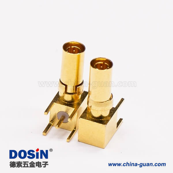 din10-23-male-right-angled-through-hole-for-pcb-mount(3) DIN 1.0/2.3公头弯式镀金穿孔式接PCB板