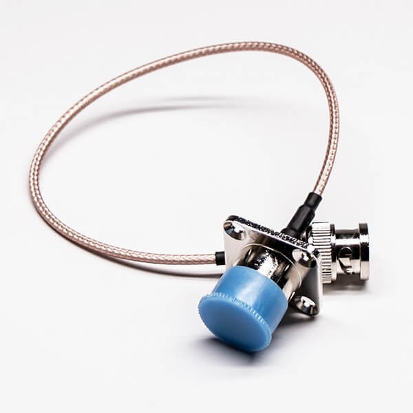 types-of-coaxial-cable-4-holes-flange-n-female-to-bnc-male-cable-assembly BNC公头转N型母头四孔法兰直式组装线材