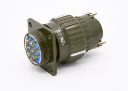 10芯工防连接器Y28M-10ZJ深绿色公插座Y28M-10TK母电缆插头