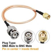bnc-to-sma-cable-30cm-rf-coaxial-adapter-connector(5) BNC线RG316组装式接BNC公头转SMA公头