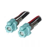 lvds-cable-1m-with-6pin-z-code-female-to-female-hsd-connector 汽车LVDS接口HSD连接器供应6芯Z型母转母延长线1米