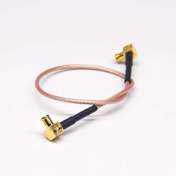 mcx-to-mcx-cable-plug-to-plug-rg178-assembly-20cm(1) MCX连接器90度公转公接RG178线长20cm